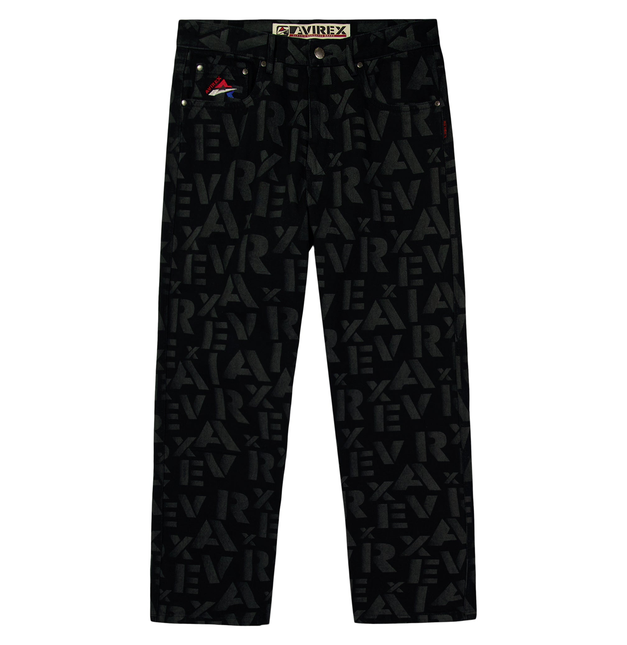 MONOGRAM DENIM JEAN – Avirex