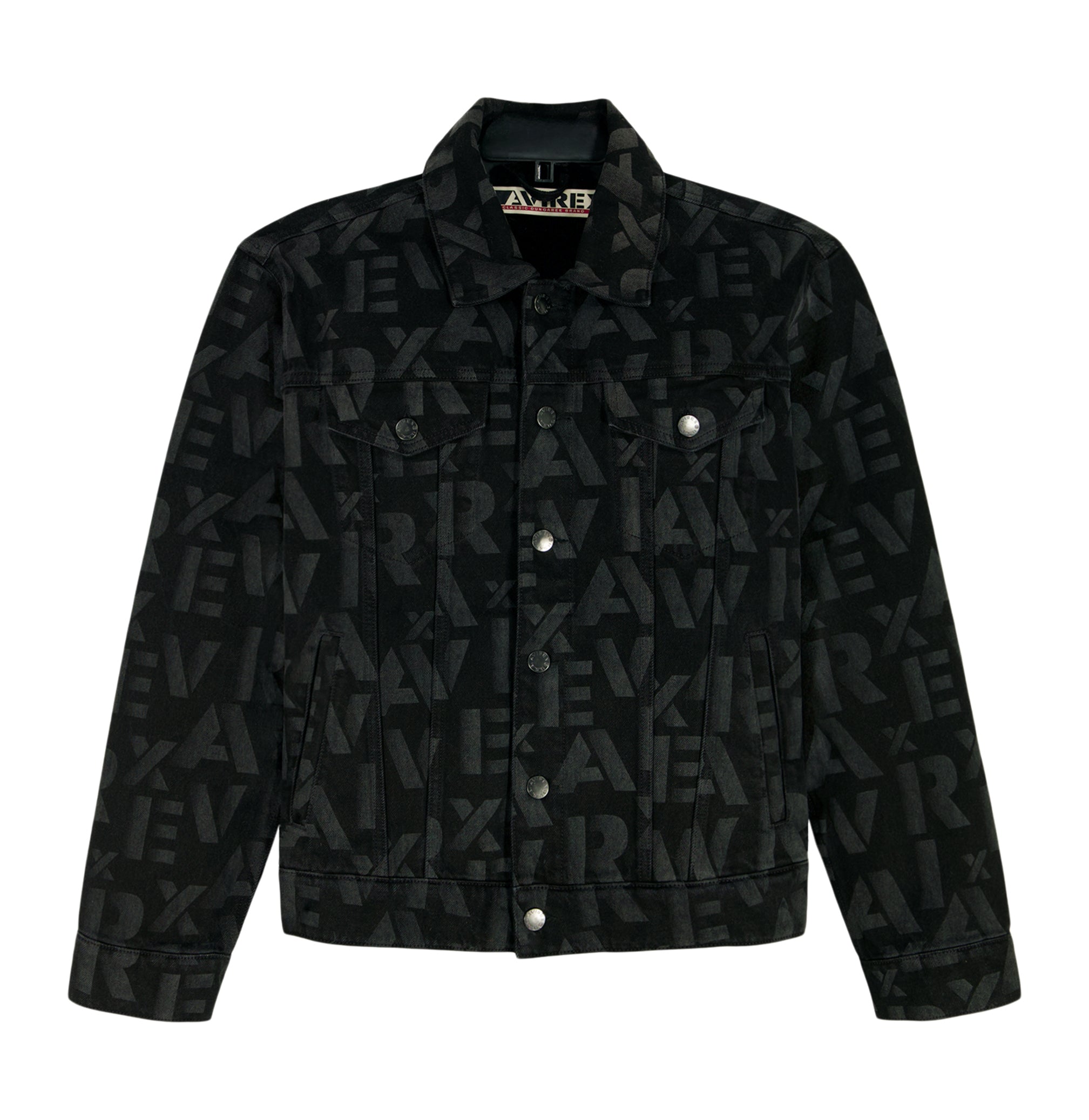 MONOGRAM DENIM JACKET – Avirex