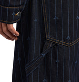 LOGO PINSTRIPE DENIM CARPENTER JEAN
