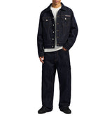 LOGO PINSTRIPE DENIM CARPENTER JEAN