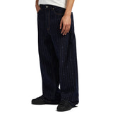 LOGO PINSTRIPE DENIM CARPENTER JEAN