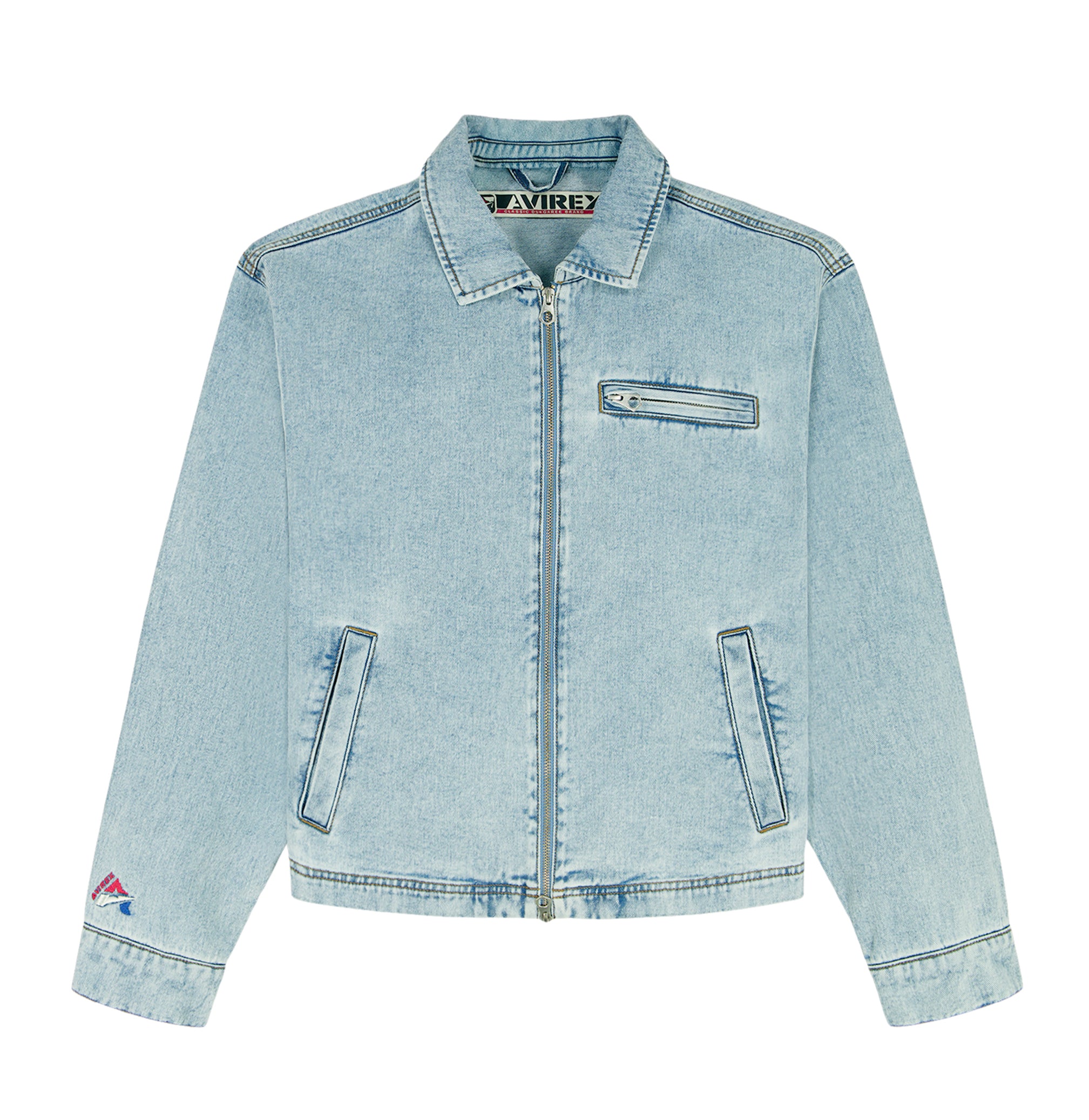 DENIM UTILITY JACKET – Avirex