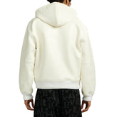 SCRIPT NAPPA LEATHER HOODIE