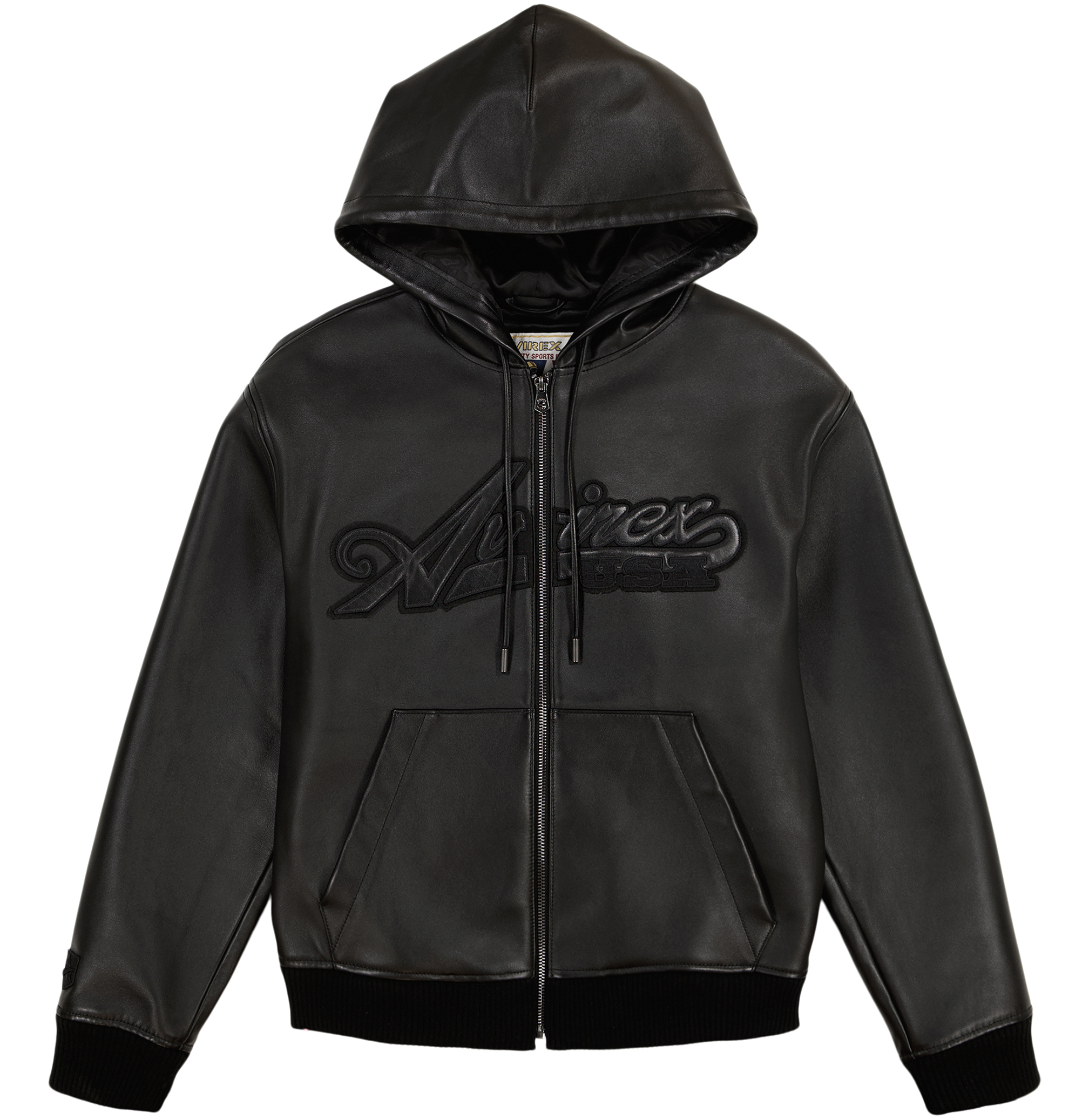 【新品未使用タグ付き】AVIREX B-3 HOODIE フライトジャケット 黒 AVIREX アビレックス アヴィレックス 中綿ジャケット B-3 HOODIE