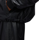 NAPPA LEATHER PUFFER HOODIE