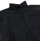 REVERSIBLE NAPPA LEATHER TRACK JACKET