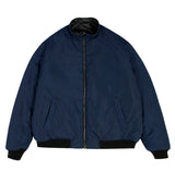 REVERSIBLE NAPPA LEATHER TRACK JACKET