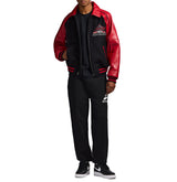 CLASSIC WOOL LEATHER VARSITY JACKET