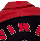 CLASSIC WOOL LEATHER VARSITY JACKET