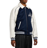 CLASSIC WOOL LEATHER VARSITY JACKET