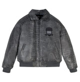 LIMITED EDITION DISTRESSED CROC ICON JACKET