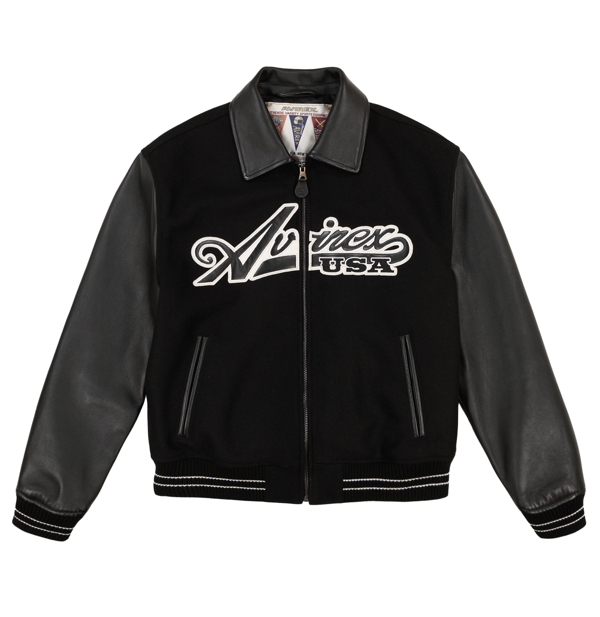 ピ*ズ様 AVIREX varsity jacket Black レザー　刺繍 Avirex_Men_145_copy.png?v=