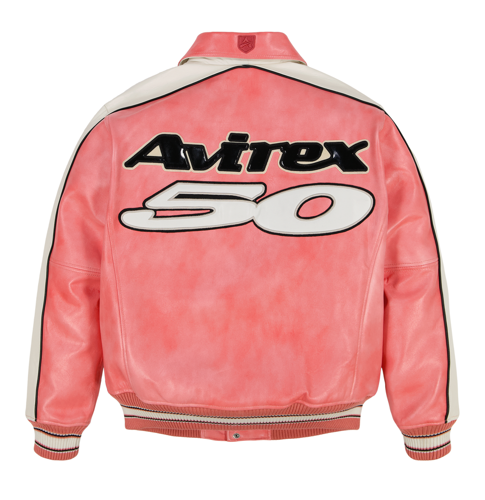 Hellstar Avirex レザージャケット ピンク　eyden着用！ AVIREX X HELLSTAR JACKET – Avirex