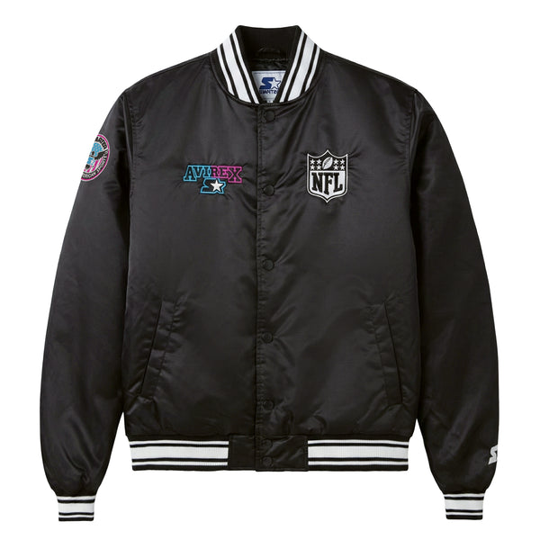 AVIREX X STARTER SUPER BOWL LX SATIN JACKET – Avirex