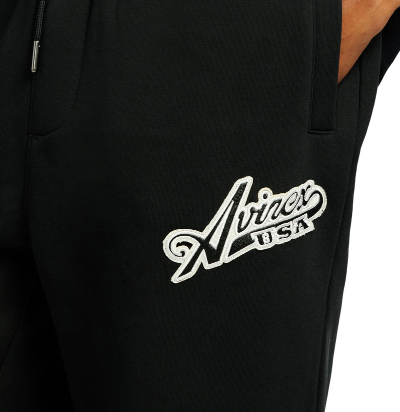 AVIREX GOLFブラック パンツ USAロゴ SCRIPT JOGGER – Avirex
