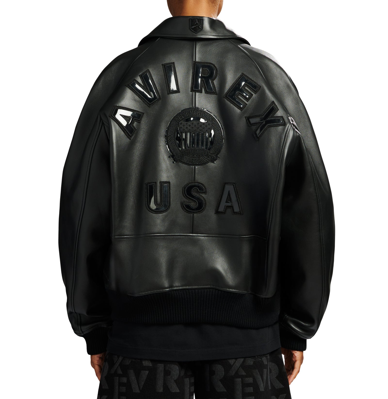 Avirex Icon Jacket Triple Black / XL Avirex Icon Jacket Triple Black / XL