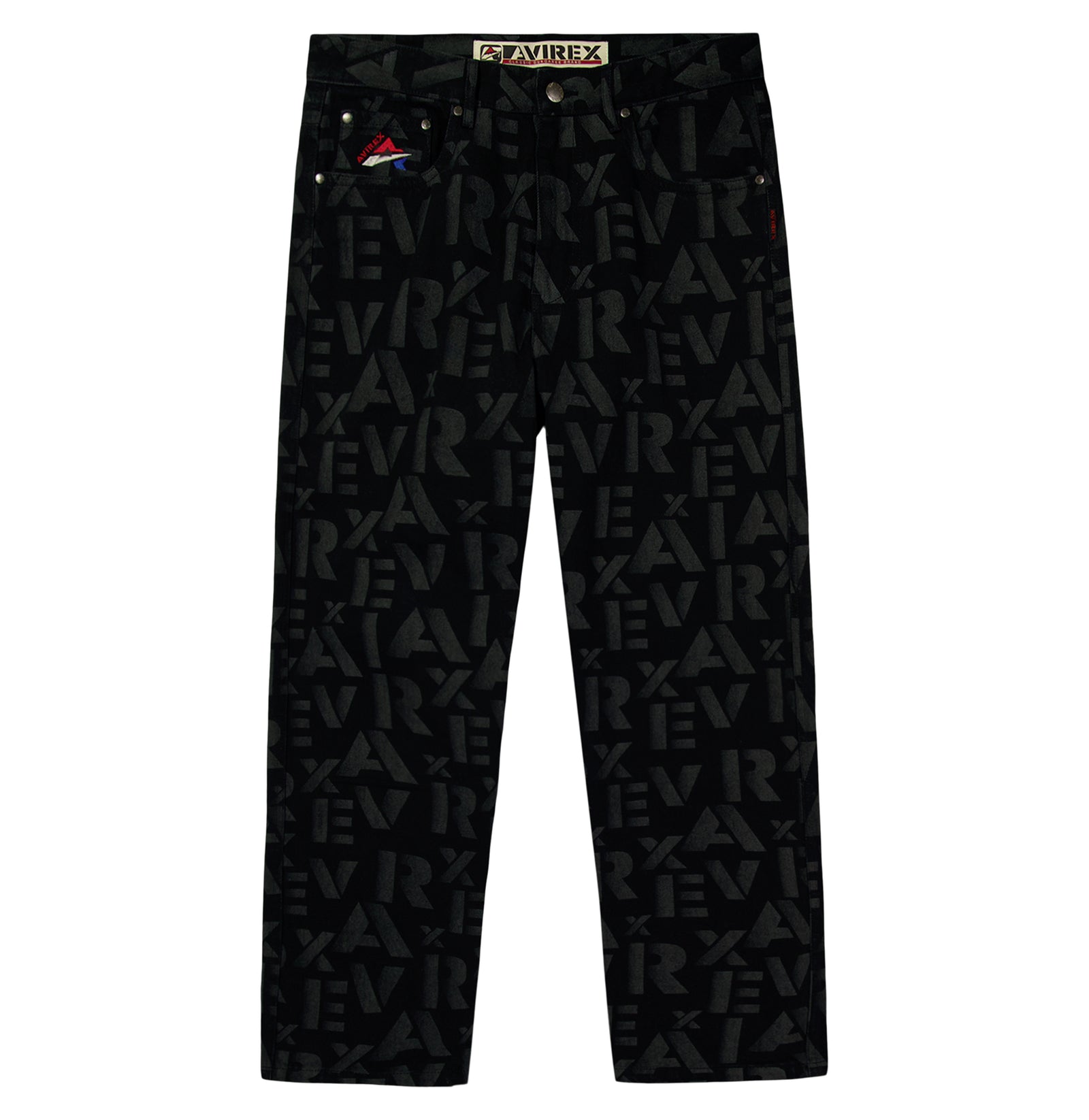MONOGRAM DENIM JEAN – Avirex