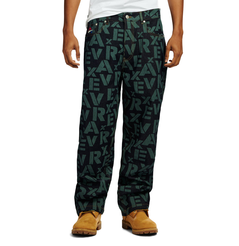 MONOGRAM DENIM JEAN – Avirex