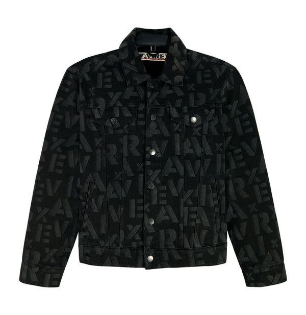 MONOGRAM DENIM JACKET – Avirex