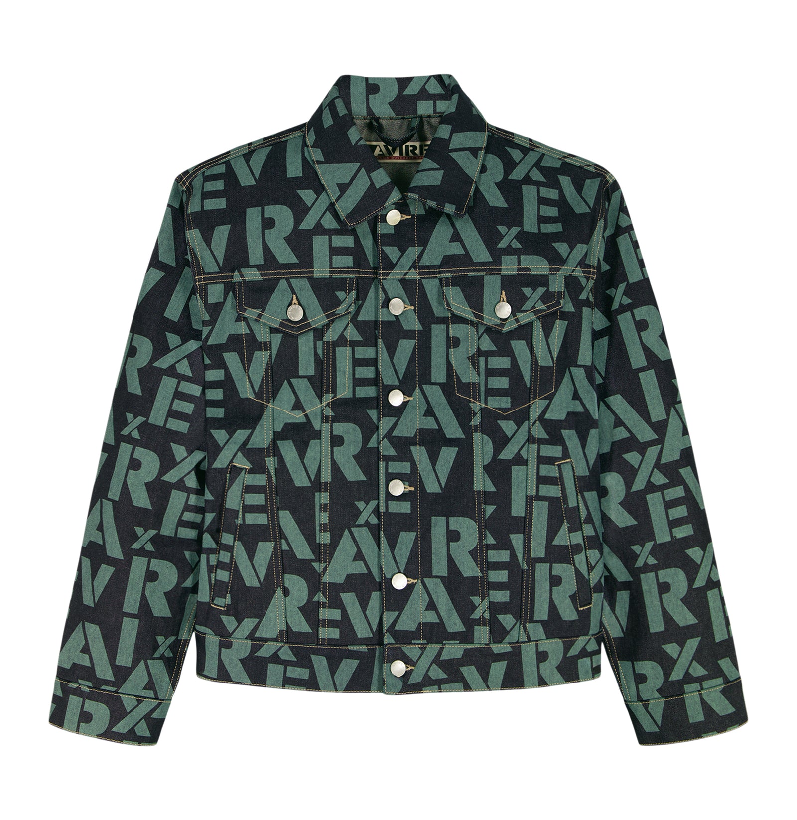 MONOGRAM DENIM JACKET – Avirex