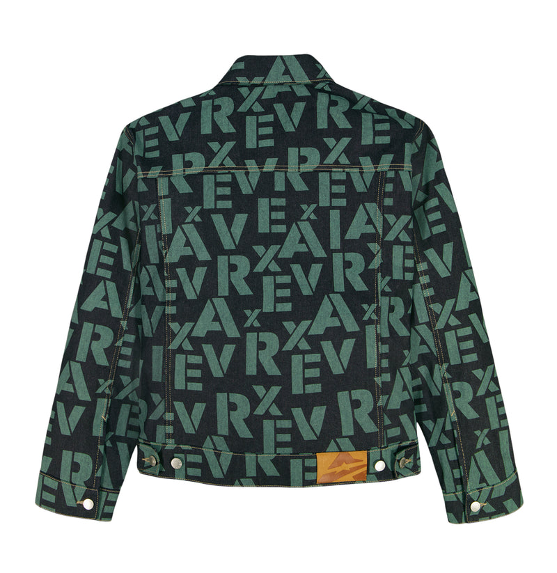 MONOGRAM DENIM JACKET – Avirex