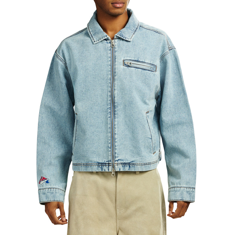 DENIM UTILITY JACKET – Avirex