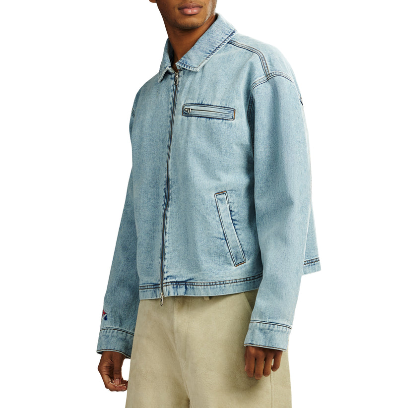 DENIM UTILITY JACKET – Avirex