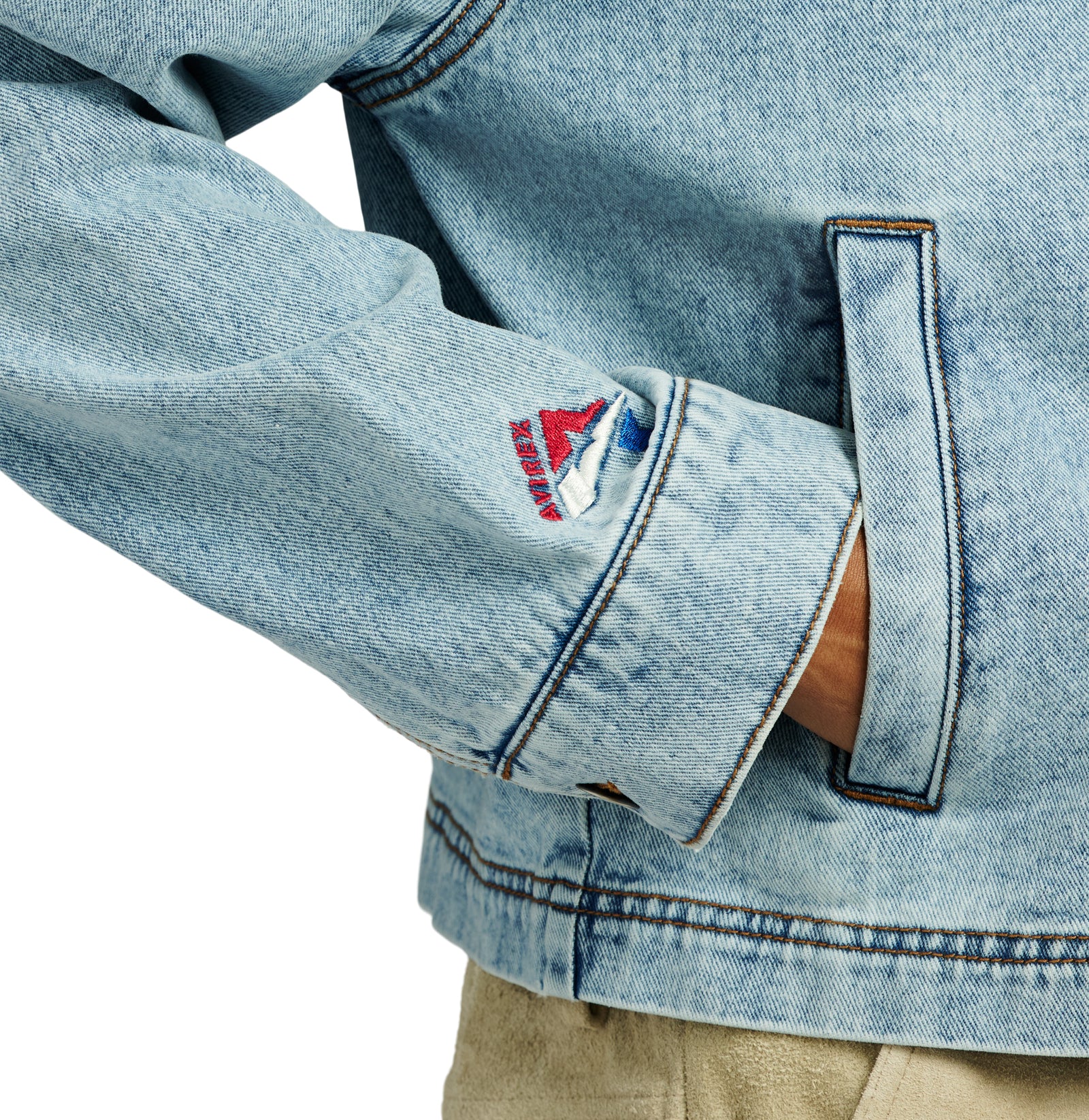 DENIM UTILITY JACKET – Avirex