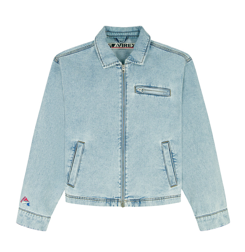DENIM UTILITY JACKET – Avirex