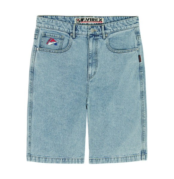 orSlow × BEAMS / 6Pocket Denim Short MID WASH DENIM SHORT – Avirex