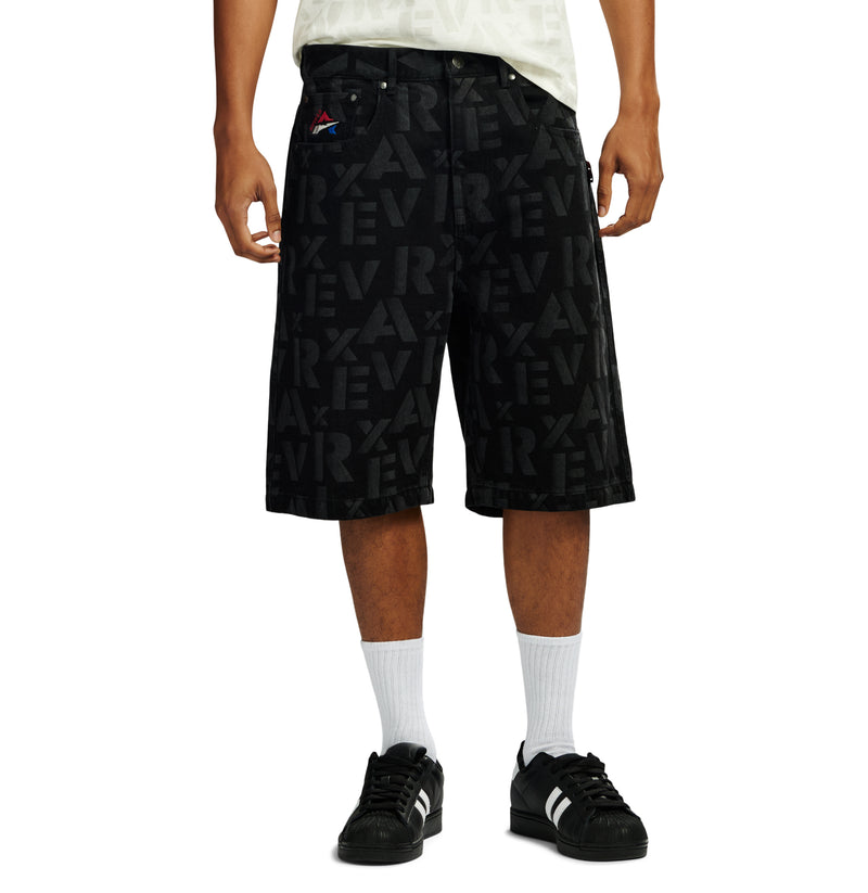 MONOGRAM DENIM SHORT – Avirex