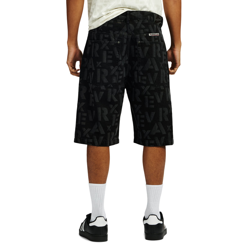 MONOGRAM DENIM SHORT – Avirex