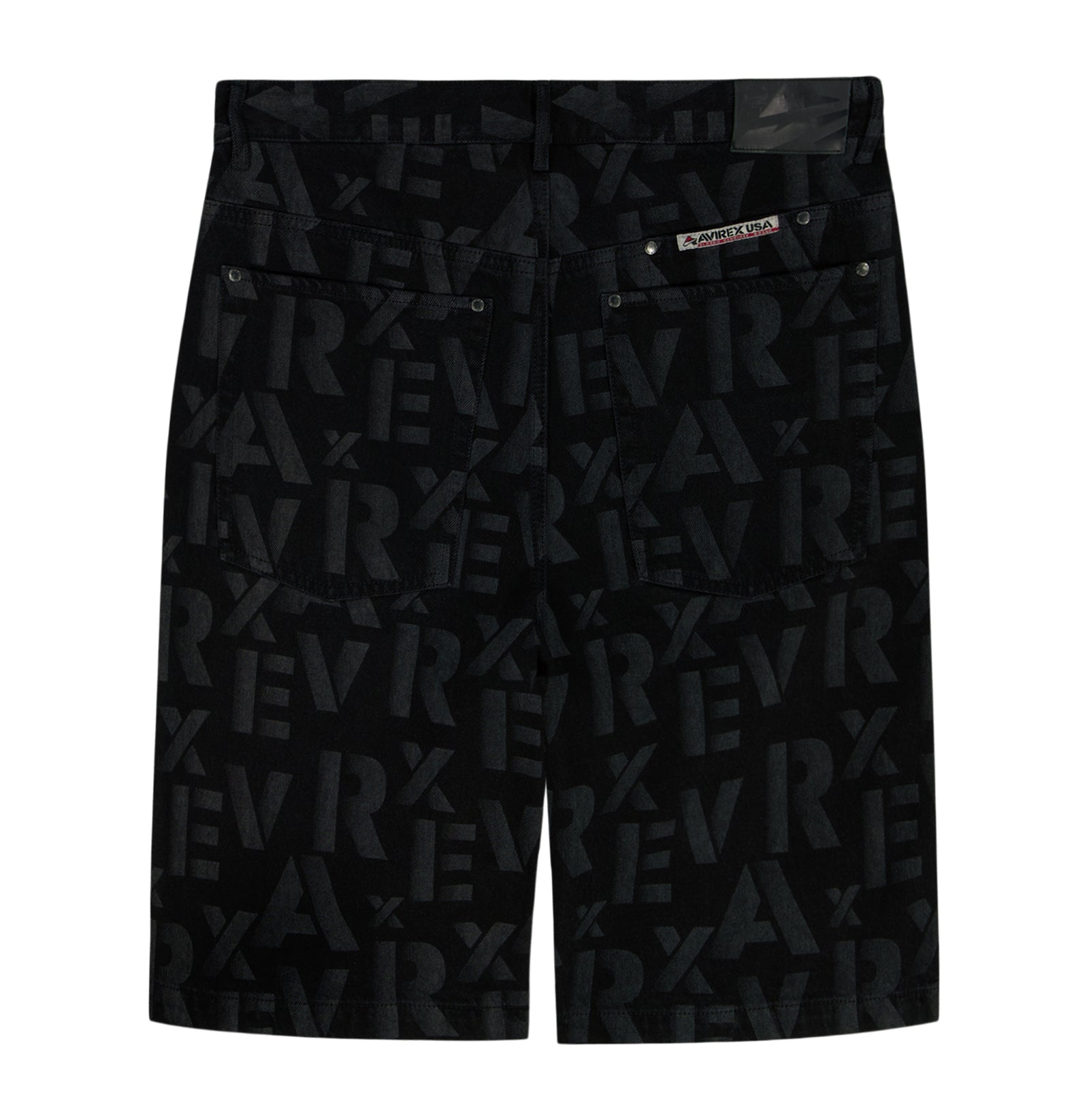 MONOGRAM DENIM SHORT – Avirex