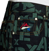 MONOGRAM DENIM SHORT