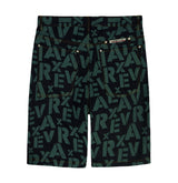 MONOGRAM DENIM SHORT