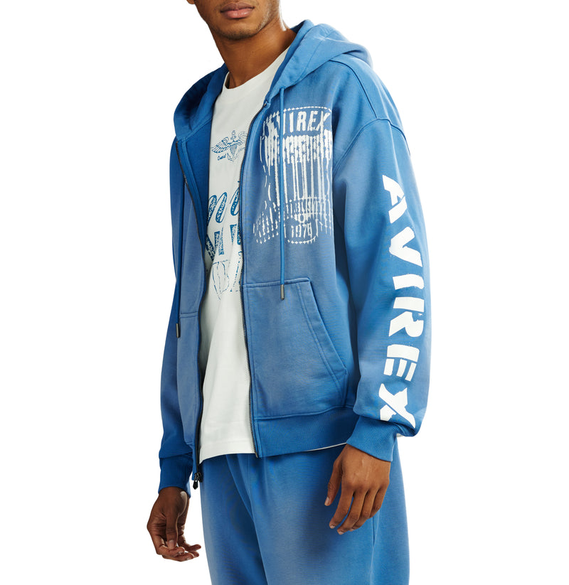 服/ファッション Avirex hoody WASHED HOODIE – Avirex