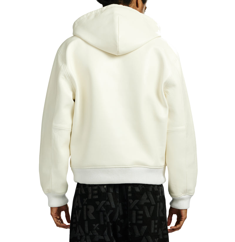 SCRIPT NAPPA LEATHER HOODIE – Avirex