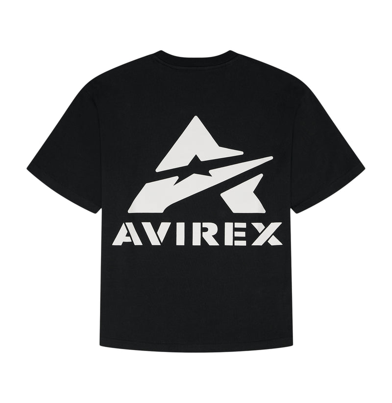 AVIREX Tシャツ ブラック ホワイト セット BIG 