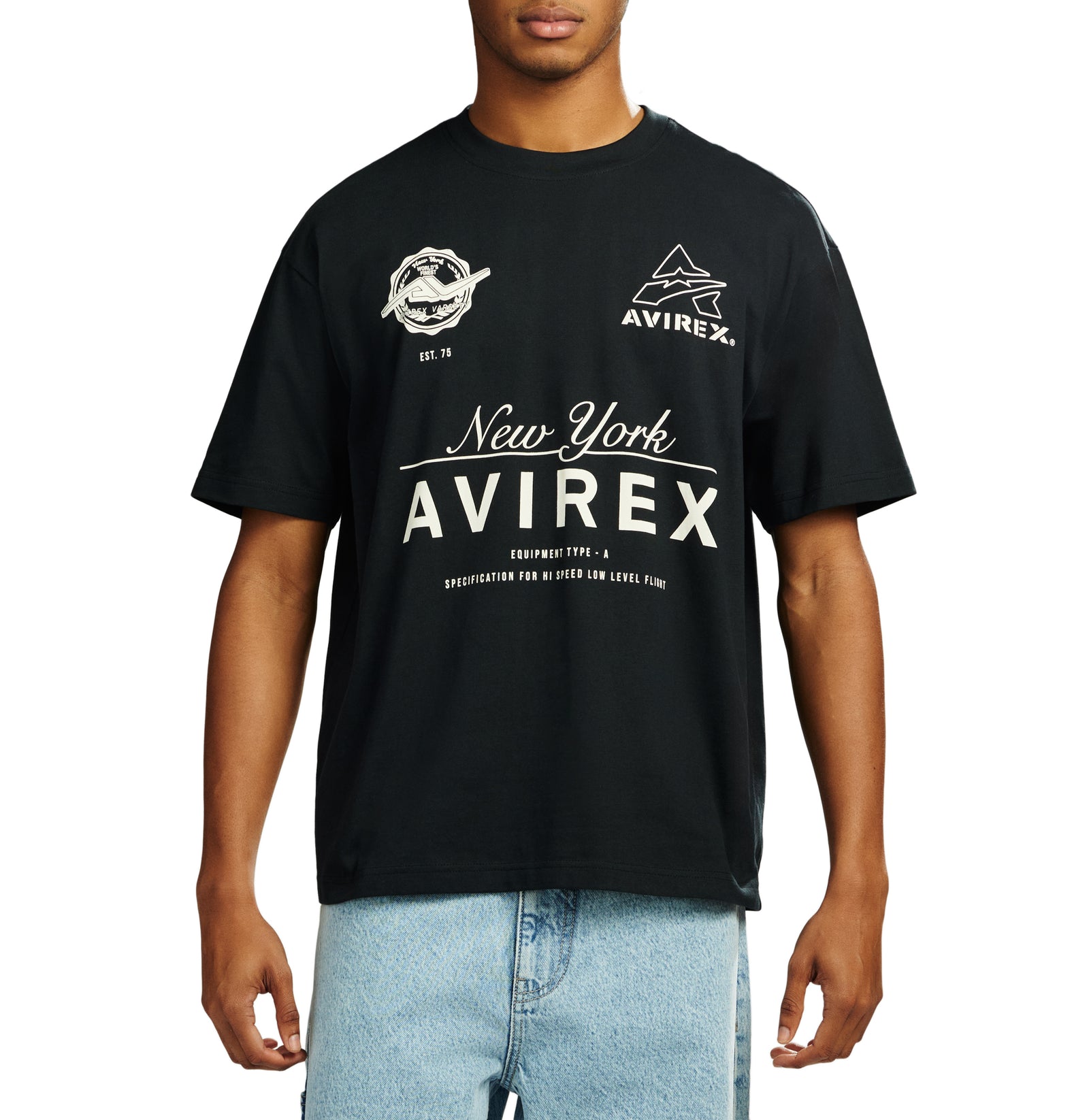 AVIREX Tシャツ ブラック ホワイト セット TEAM AVIREX TEE – Avirex