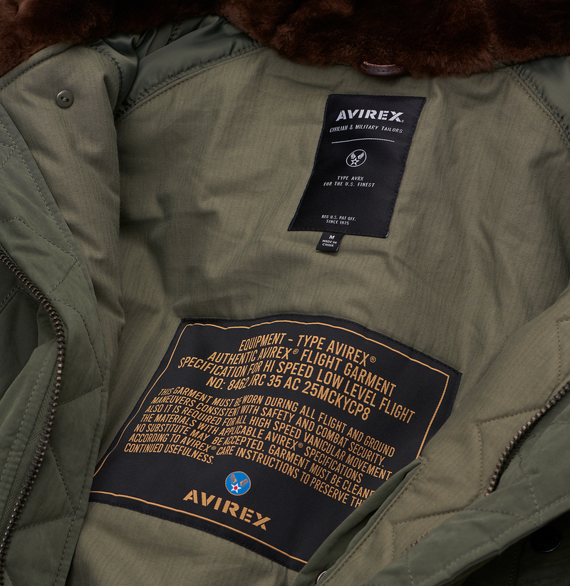 N-3B SNORKEL JACKET – Avirex N-3B SNORKEL JACKET – Avirex