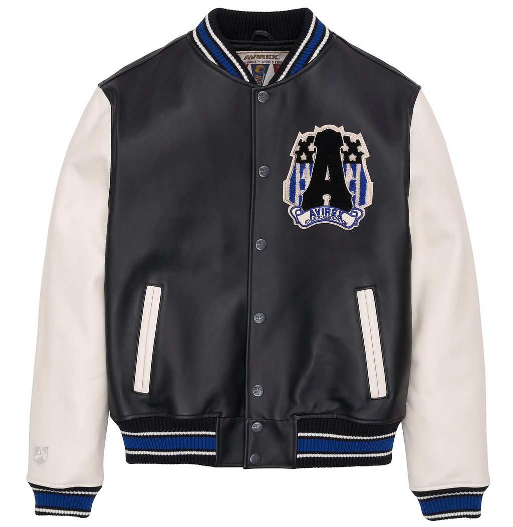 Leather Embroidered Varsity - Ready to Wear