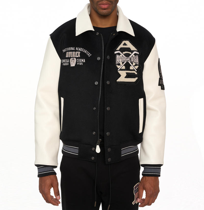 Avirex wool jackets top