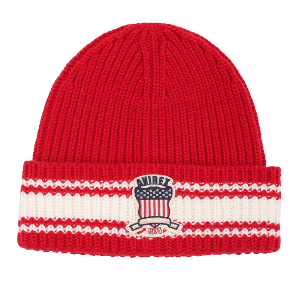 ICON STRIPED BEANIE