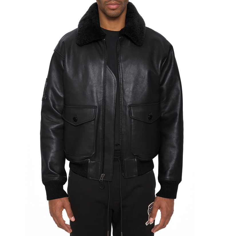 Avirex G 1 Bomber Jacket Black