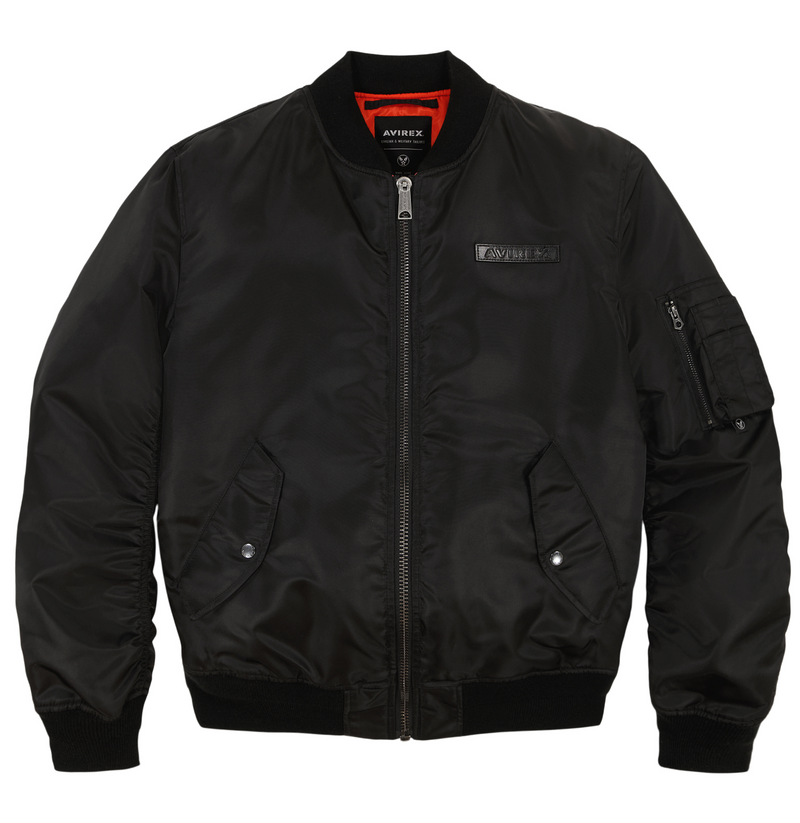 Avirex bomber jacket discount