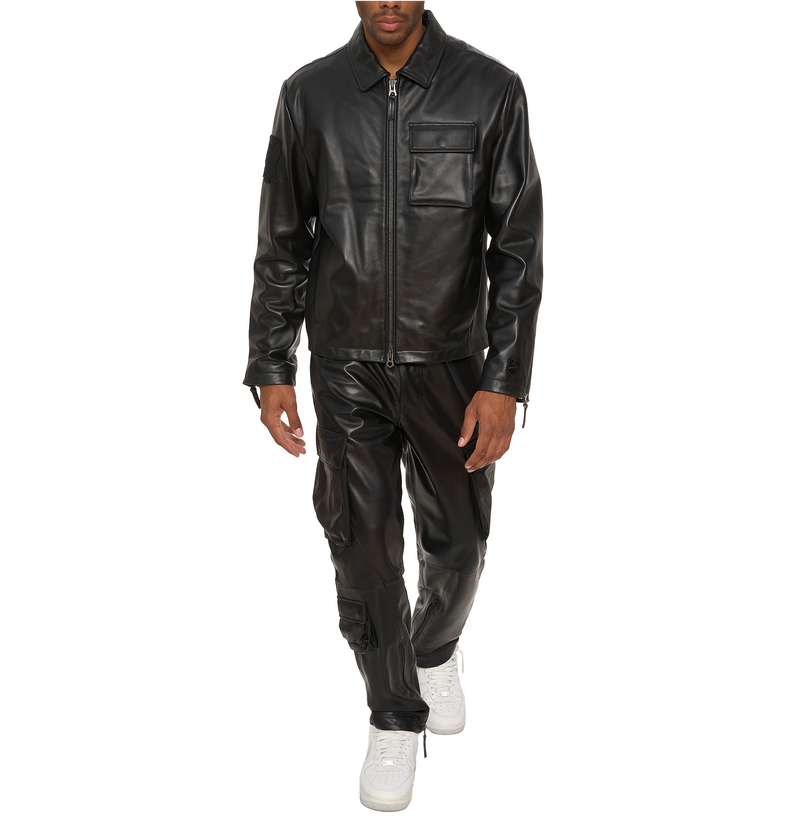 LEATHER AVIATOR CARGO