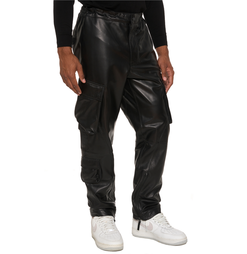 LEATHER AVIATOR CARGO