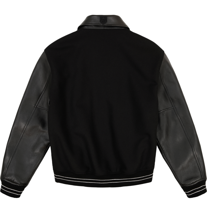 SCRIPT WOOL LEATHER JACKET Avirex