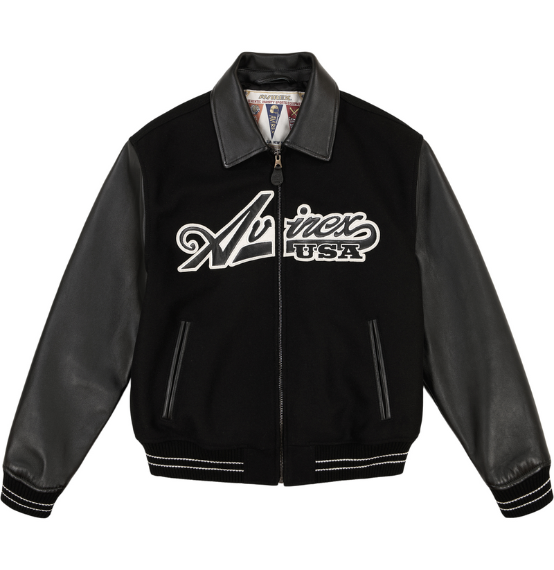 Avirex wool jackets discount
