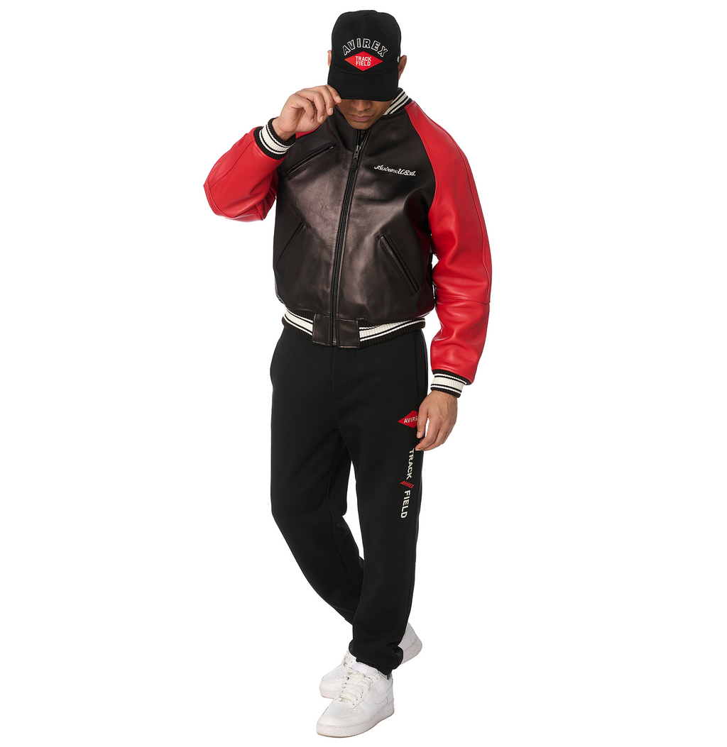 Track varsity jacket cheap